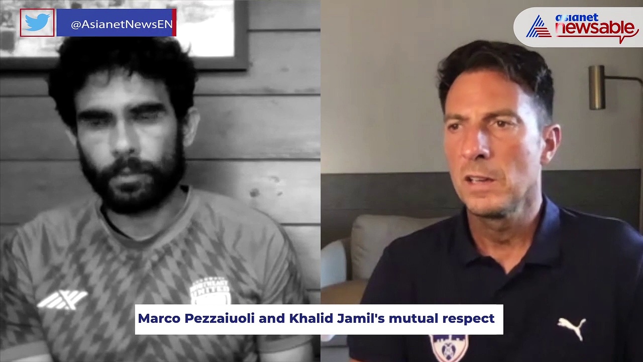 ISL 2021-22: Bengaluru FC and NorthEast United head coaches display mutual respect for each other (WATCH)