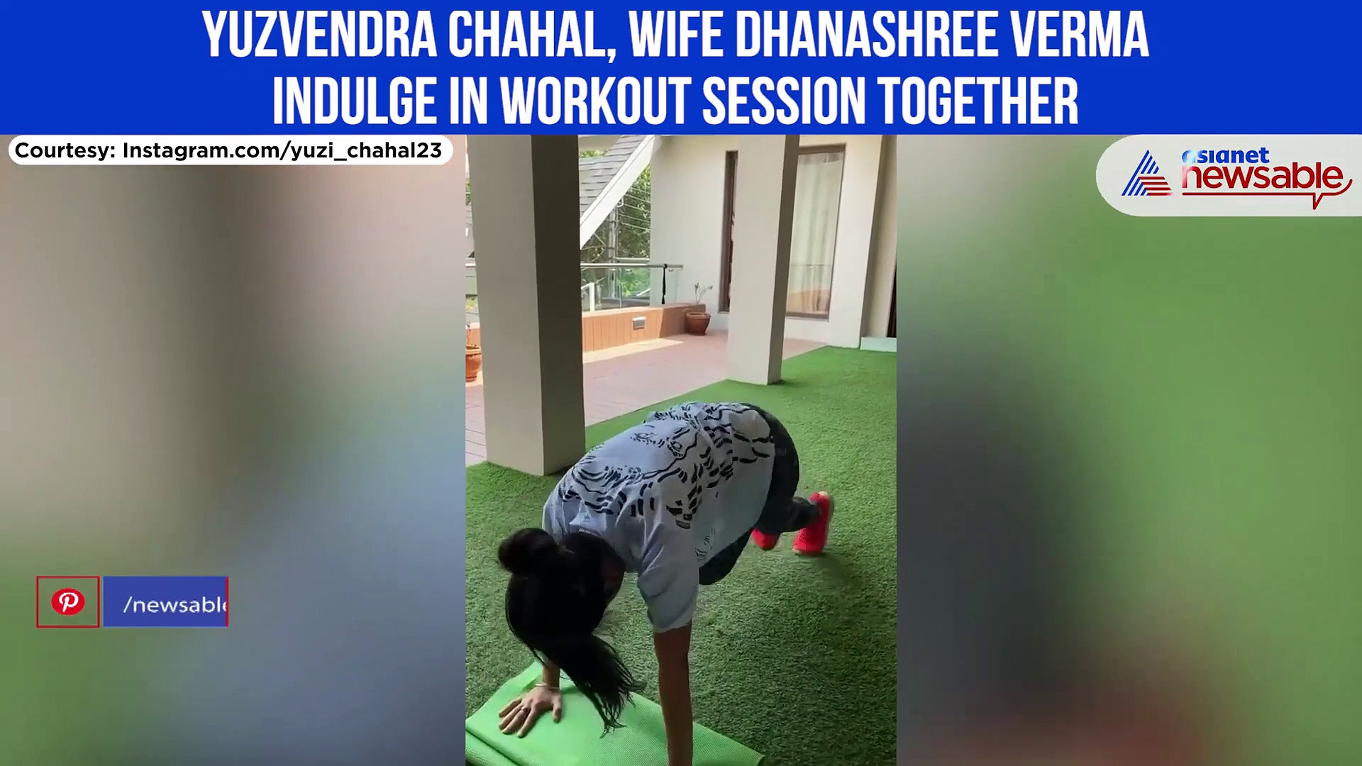 Yuzvendra Chahal, Dhanashree Verma's workout session together will make you envy (Watch)