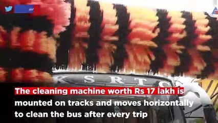 BMTC Bus Washing New