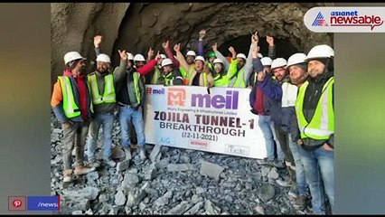 Zojila Tunnel breakthrough achieved
