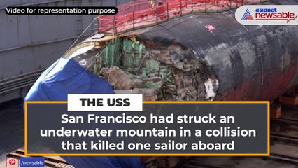 US nuclear submarine hits an object in South China Sea