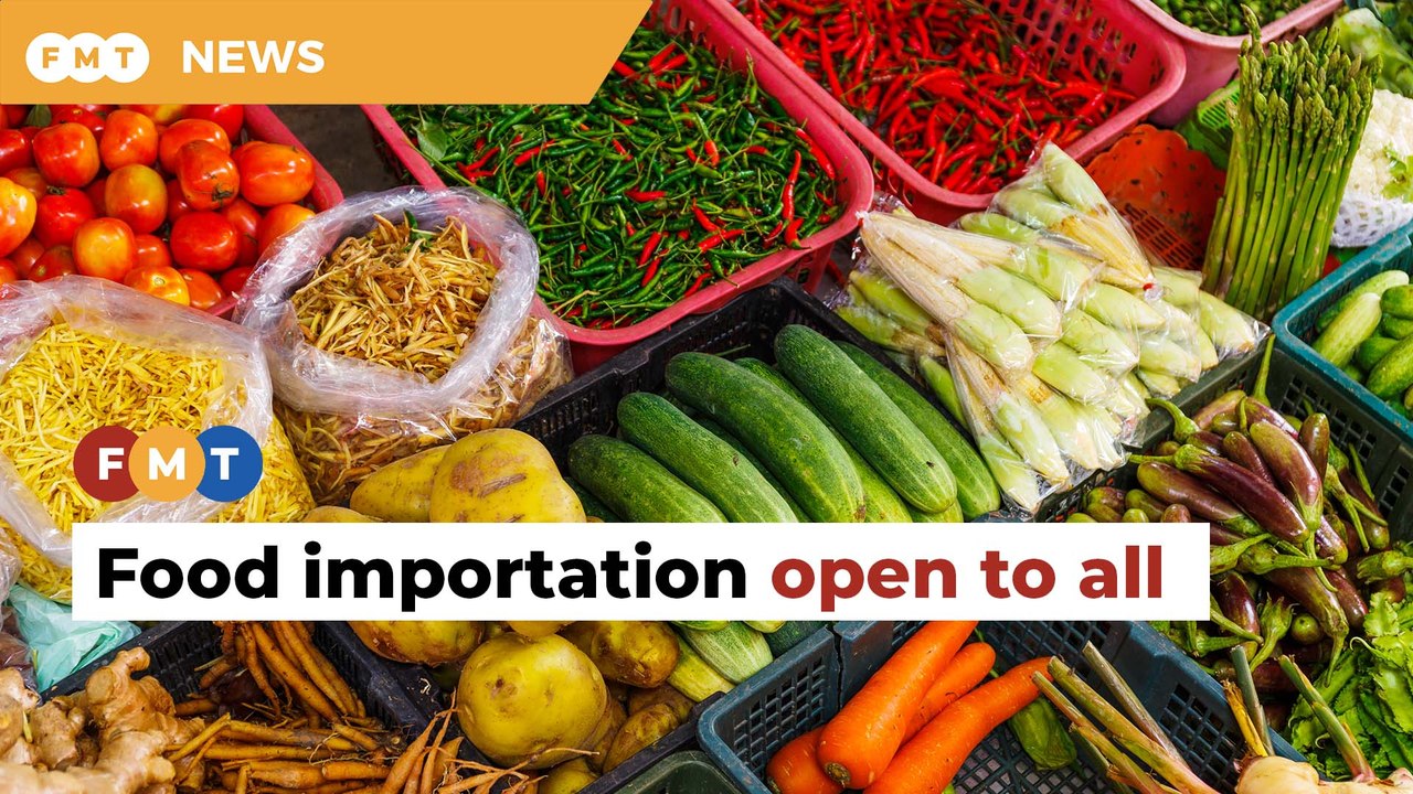 No need for APs to import food, effective immediately