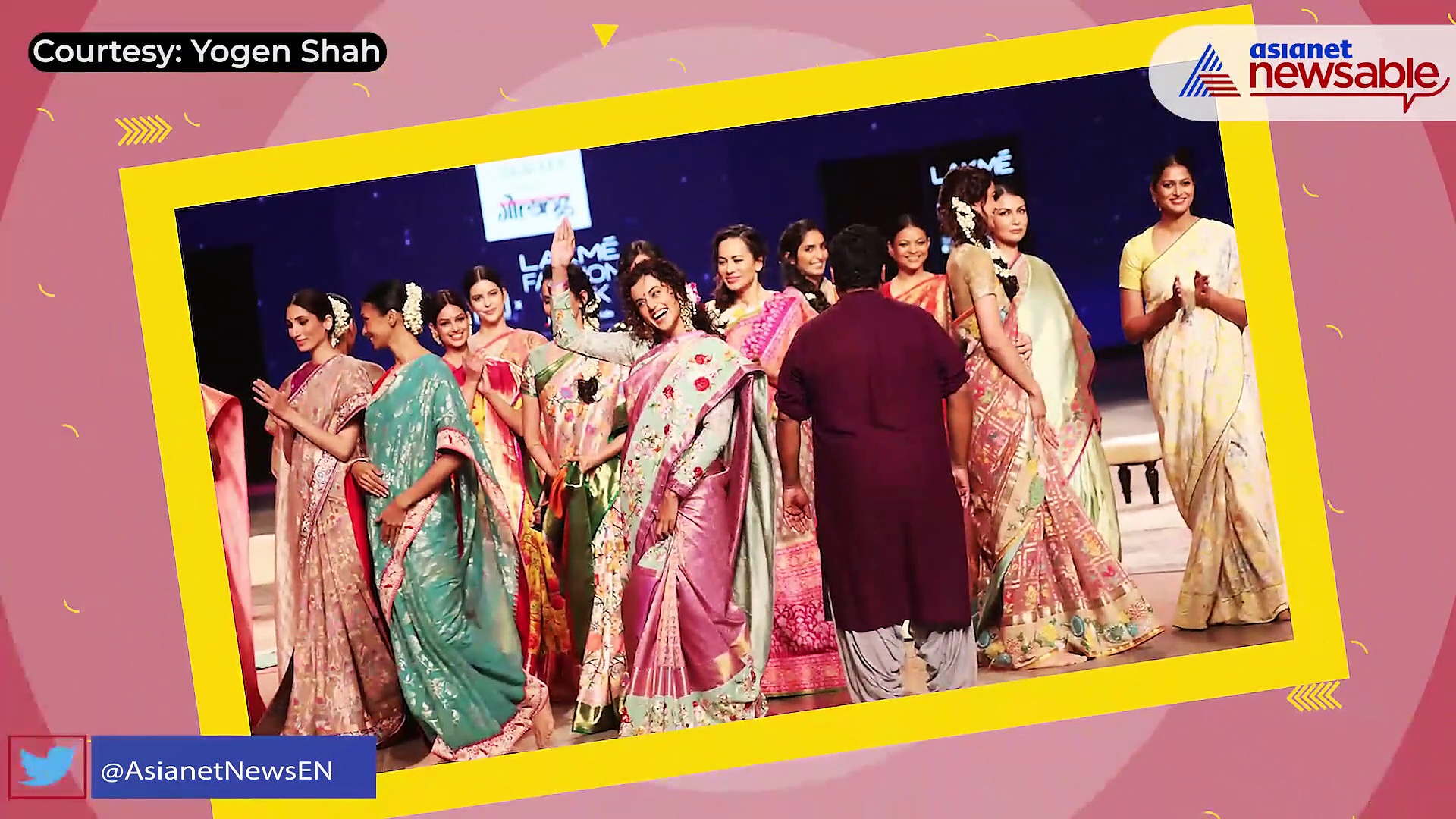 Lakme Fashion Week 2021: Taapsee Pannu turns showstopper for Gaurang Shah