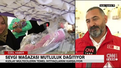 Sevgi mağazası mutluluk dağıtıyor