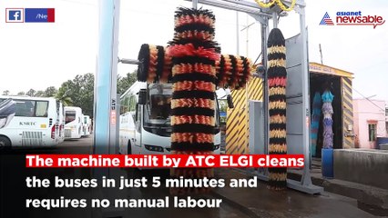 BMTC Bus Washing New Video