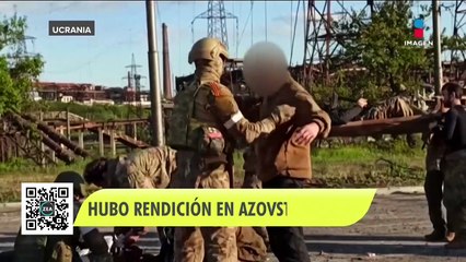 Descargar video: Rusia anuncia la rendición de 265 soldados ucranianos en Azovstal