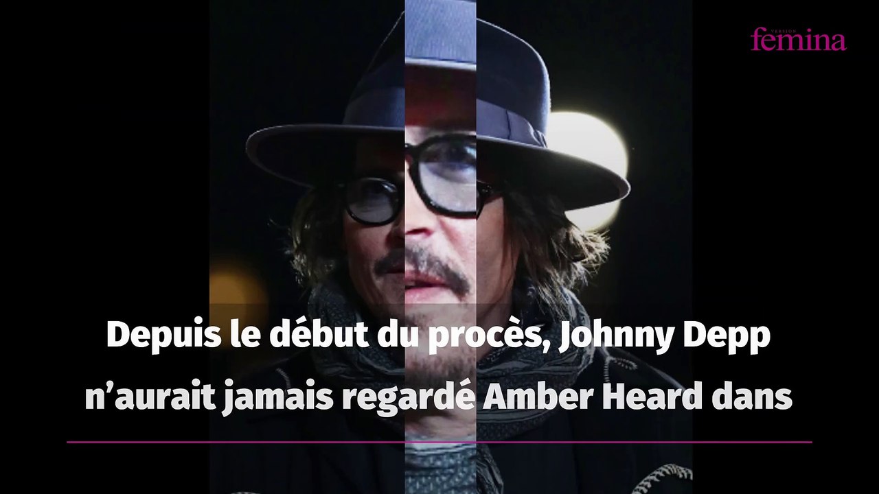 Voici pourquoi Johnny Depp refuse de regarder Amber Heard malgré ses pleurs… Une promesse faite dans la souffrance