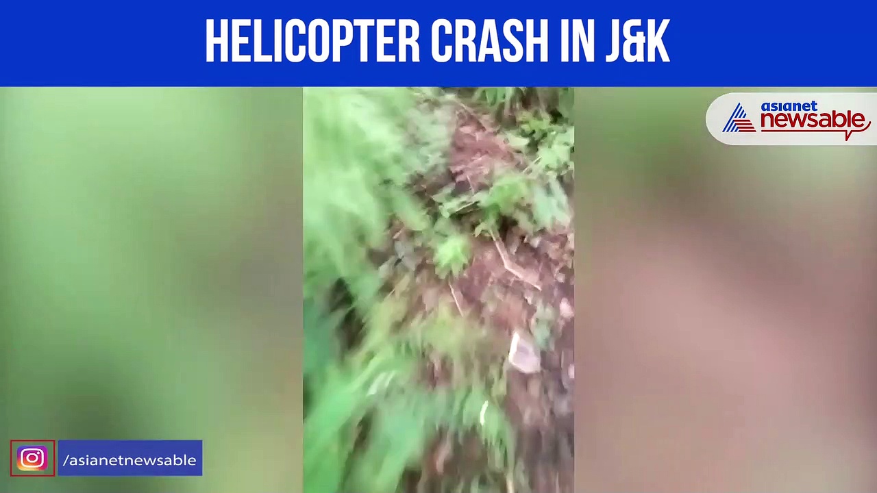J&K: 2 pilots killed in Army helicopter crash near Patnitop in J&K's Udhampur