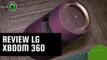 Review | LG Xboom 360: elegante e curiosa caixa de som para festas chiques