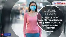 37% of COVID-19 recovered patients reported at least one long-term symptom: Oxford study