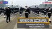 Republic Day 2022 Parade: Indian Navy contingent practice at Rajpath