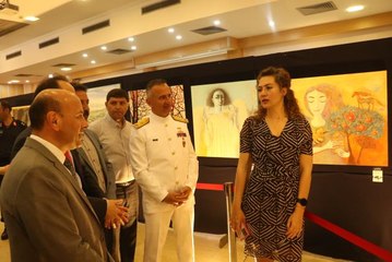 18 ülkeden 118 sanatçının katıldığı resim sergisi Yalova'da açıldı