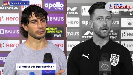 ISL 2021-22: Here's how Juan Ferrando, Des Buckingham reacted to Igor Angulo's brace