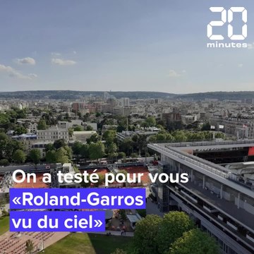 Roland-Garros: On est monté à 50 mètres de haut pour admirer le site depuis le ciel