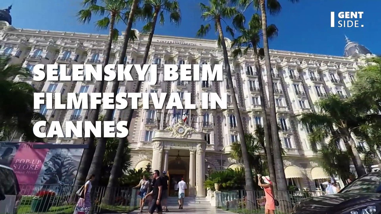 Selenskyj mit Mut bei Filmfestival in Cannes: 'Wir brauchen einen neuen Chaplin'