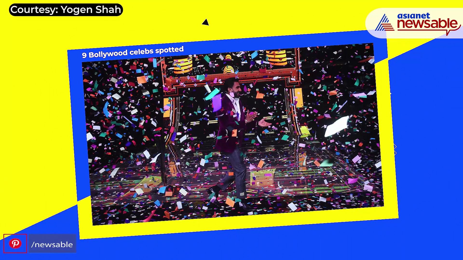 Ranveer Singh dazzles on the  sets of 'The Big Picture', makes smashing TV debut