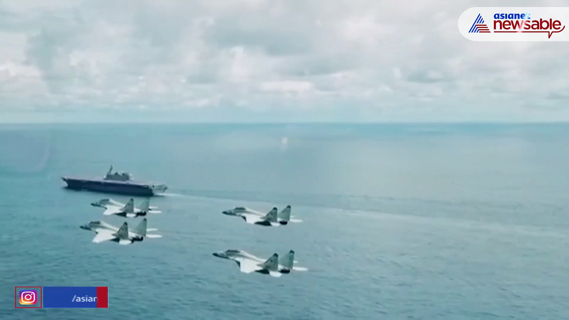 MiG 29K fighters simulate air strikes in Arabian Sea (WATCH VIDEO)