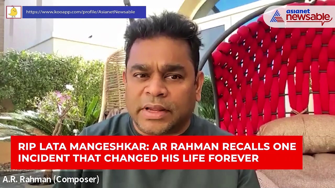 Remembering Lata Mangeshkar: AR Rahman recalls incident that changed his life forever