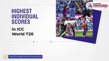 Highest individual scores in ICC World T20