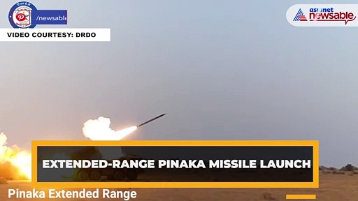Pinaka ER missile system test-fired from Pokhran range