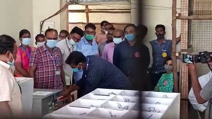 Postal ballot box broken open after key goes missing