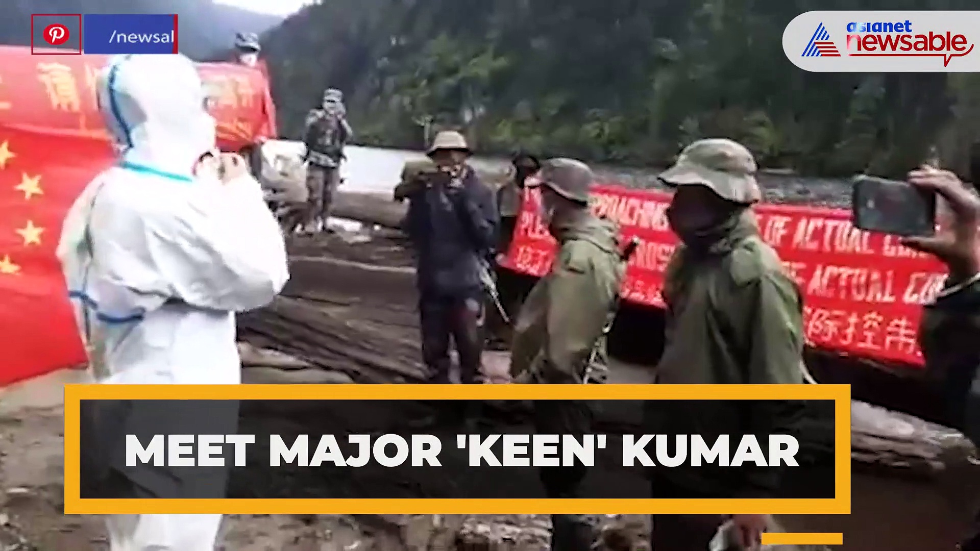 Viral Video: Chinese Army meets Major 'Keen' Kumar at LAC