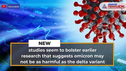 Omicron less likely to put you in the hospital, studies say