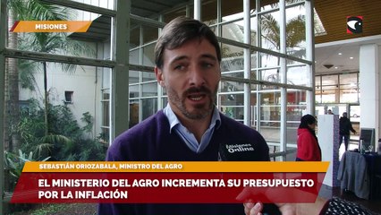 El Ministerio del Agro incrementa su presupuesto por la inflación