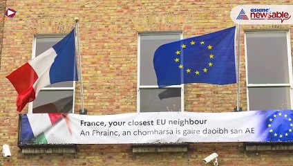 President Emmanuel Macron changes colour of French national flag - but no one notices it