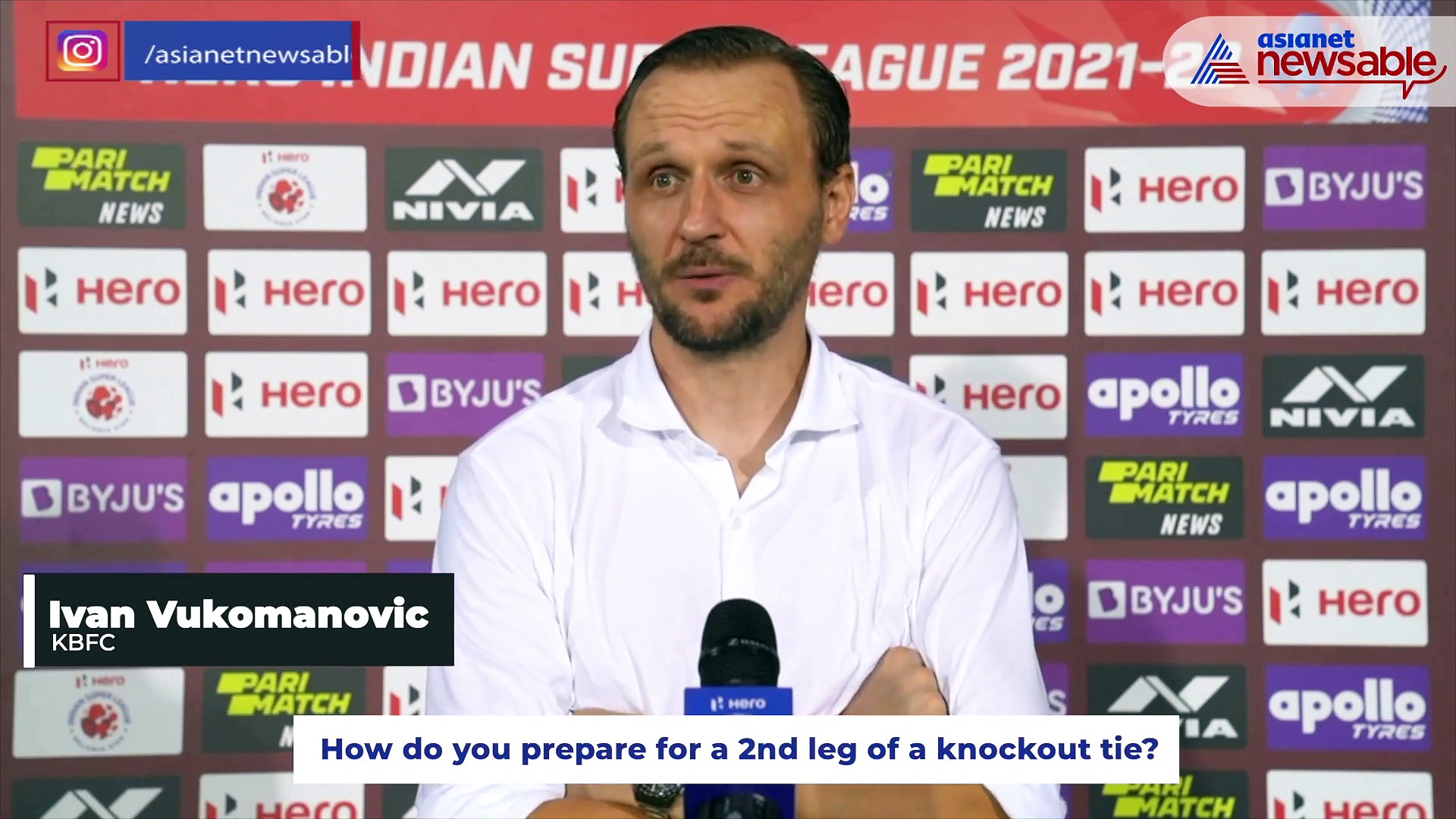 ISL 2021-22: KBFC is a young team, coming from far away - Vukomanovic