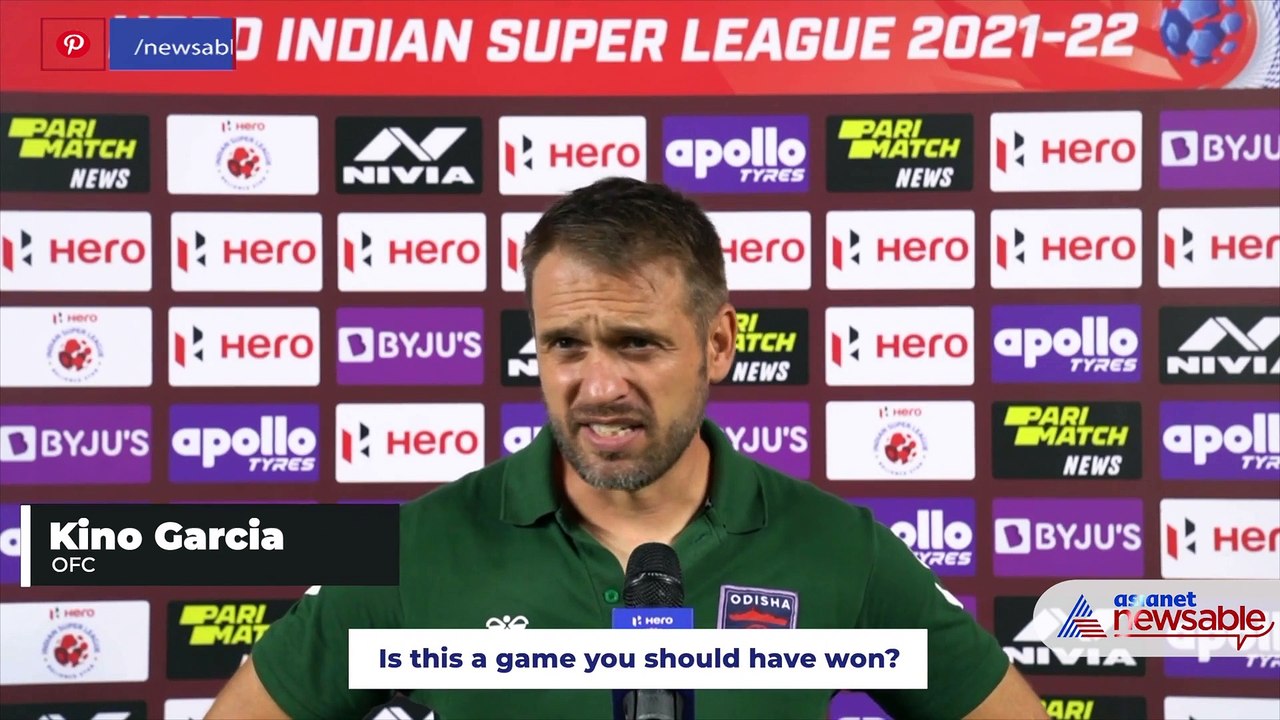 ISL 2021-22: OFC made a good come back, pushed to draw the match - Kino Garcia