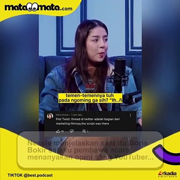 Nessie Judge Bereaksi dibilang Meragukan Keaslian Cerita KKN di Desa Penari
