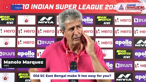 ISL 2021-22: When you get a clean sheet, you are always happy - HFC's Manuel Marquez on SCEB rout