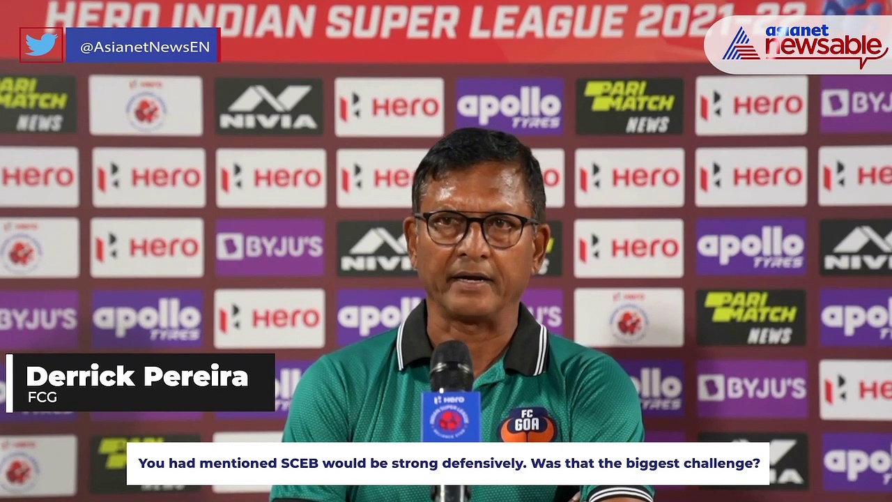 ISL 2021-22: FC Goa needs to show more character on the pitch and get back to winning ways - Derrick Pereira