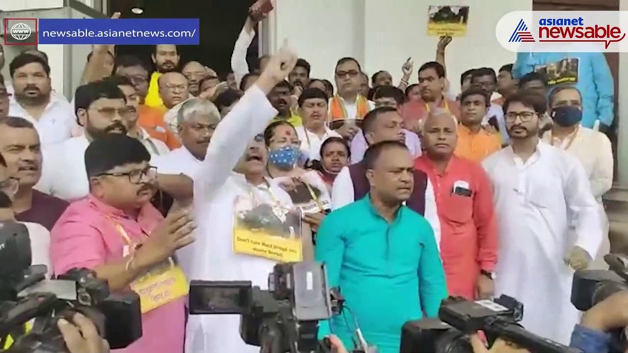 TMC, BJP leaders exchange blow in West Bengal Assembly