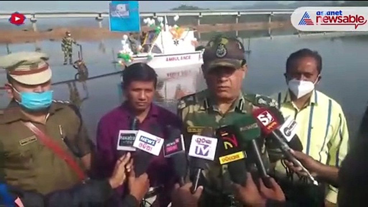 BSF starts Boat Ambulance in Swabhimaan Anchal, Odisha