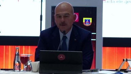 Soylu: "Metamfetaminle mücadelemizi güçlü şekilde yapar ve yenersek Türkiye, dünyada uyuşturucuya bağlı ölümler konusunda en az ölümü yaşayacak ülke...
