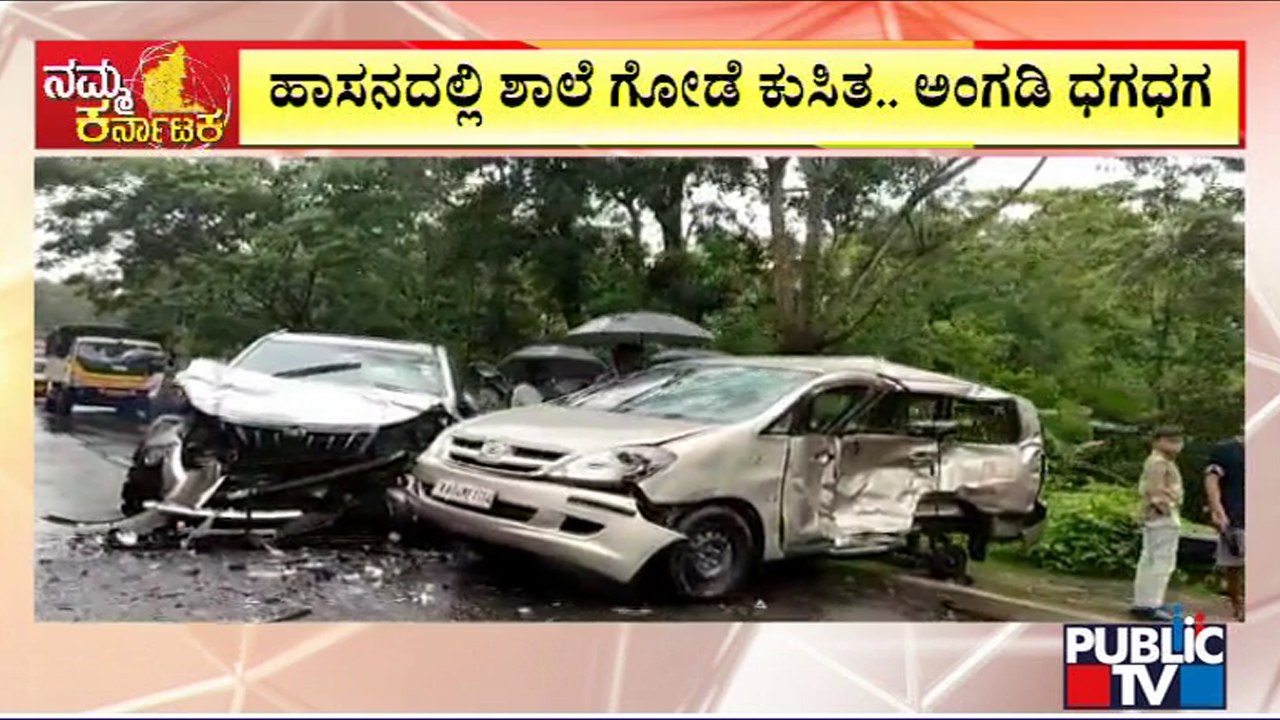 ರಾಜ್ಯದಲ್ಲಿ ಬಿರುಗಾಳಿ ಮಳೆಗೆ ನೂರೆಂಟು ಅನಾಹುತ..! | Heavy Rain Throws Life Out Of Gear In Karnataka