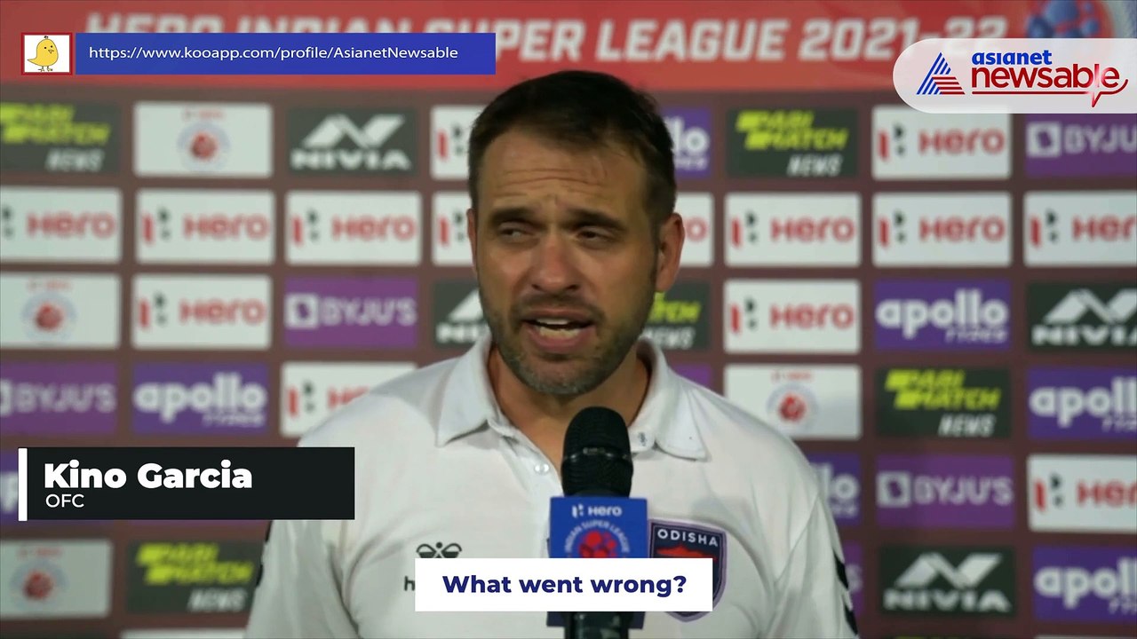 ISL 2021-22: Odisha FC has to keep its heads up - Kino Garcia