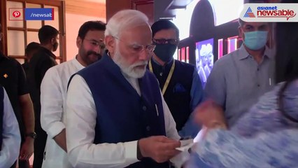 PM Modi buys first ticket ahead of inaugurating ‘Pradhanmantri Sangrahalaya’