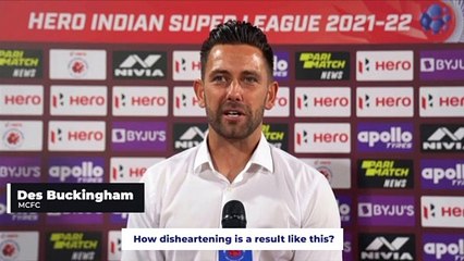 ISL 2021-22: Proud about how MCFC responded after losing an influential player - Des Buckingham