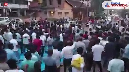 Download Video: Karnataka: Clashes erupt after 3 PFI leaders detained in Uppinangady; Sec 144 imposed