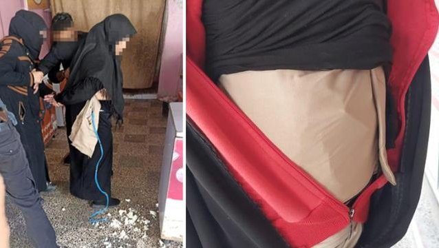 Ortalığı kan gölüne çevireceklerdi! Afrin'de canlı bomba eylemi hazırlığındaki 2 terörist yakalandı