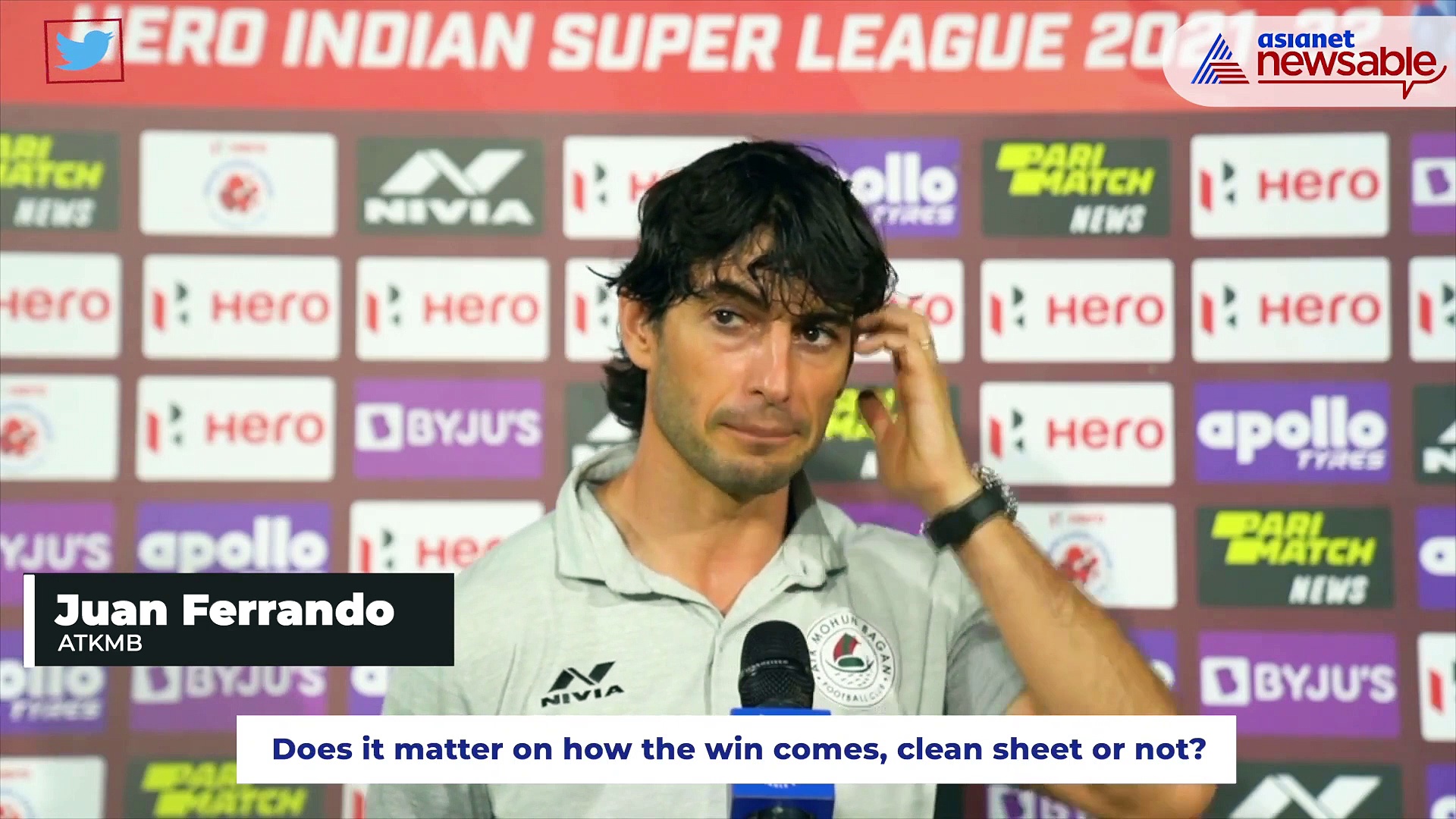 ISL 2021-22: Happy for the attitude and character of everybody in ATKMB - Ferrando on BFC victory
