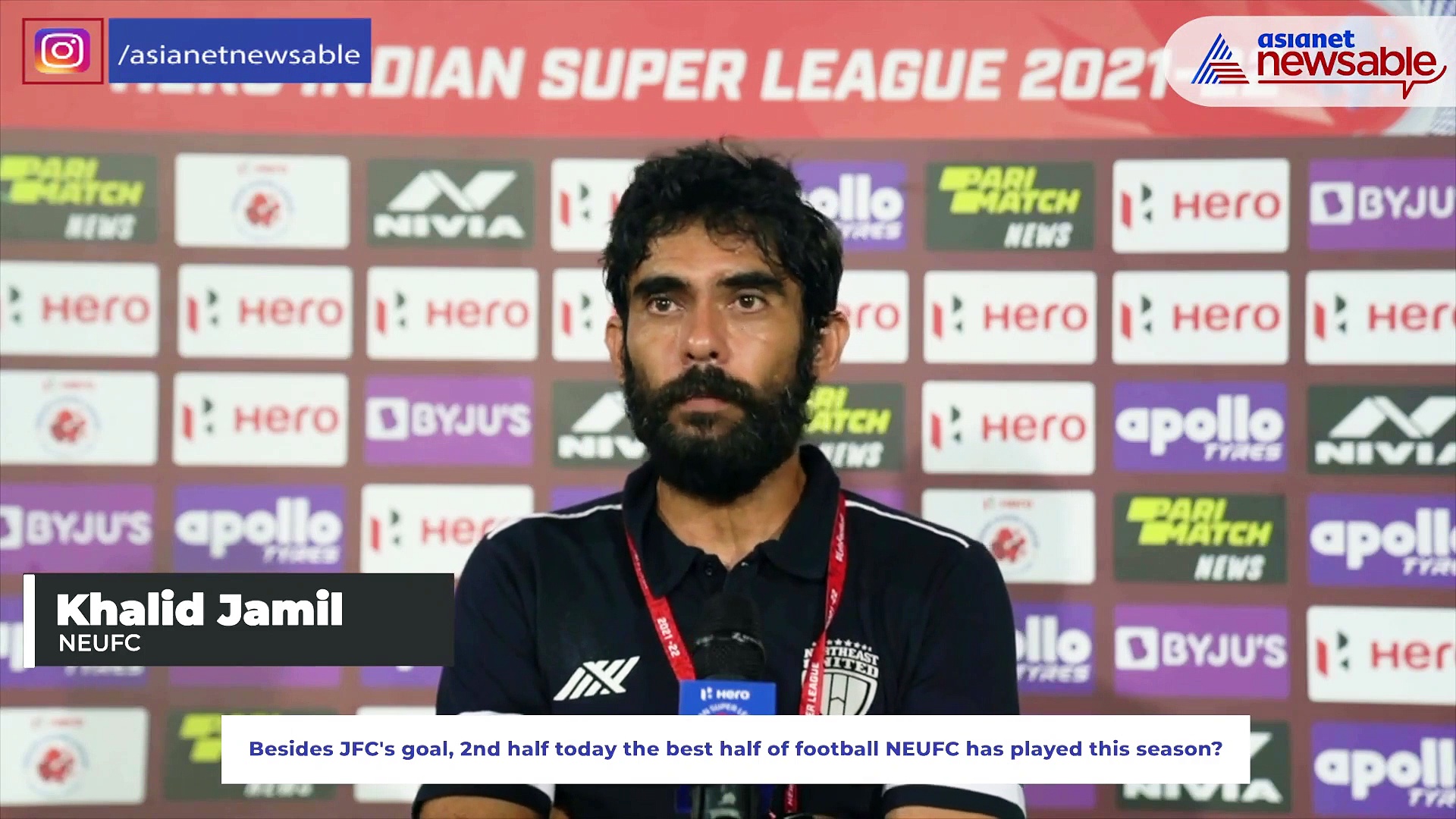 ISL 2021-22: Let's see next season; NEUFC will do well - Jamil after JFC defeat
