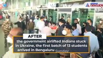 First batch of Karnataka students arrive in Bengaluru from Ukraine, breath sigh of relief