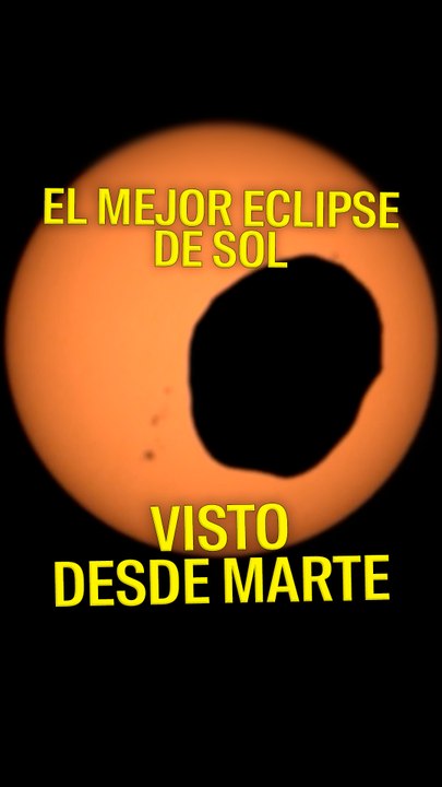 Eclipse marte