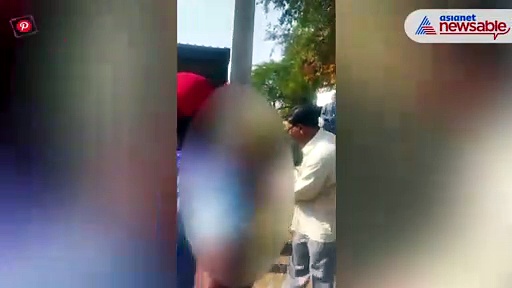 Minor tied to tree, disrobed, face and private part blackened by village head for using vulgar language