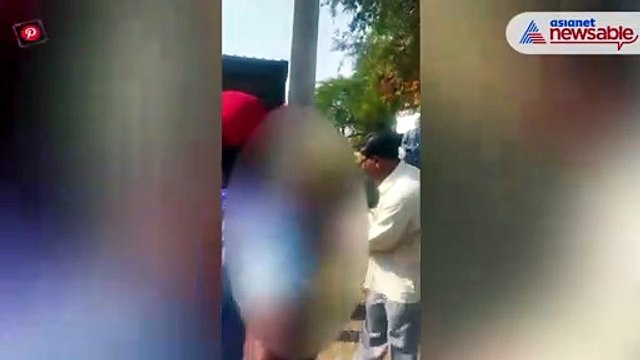 Minor tied to tree, disrobed, face and private part blackened by village head for using vulgar language