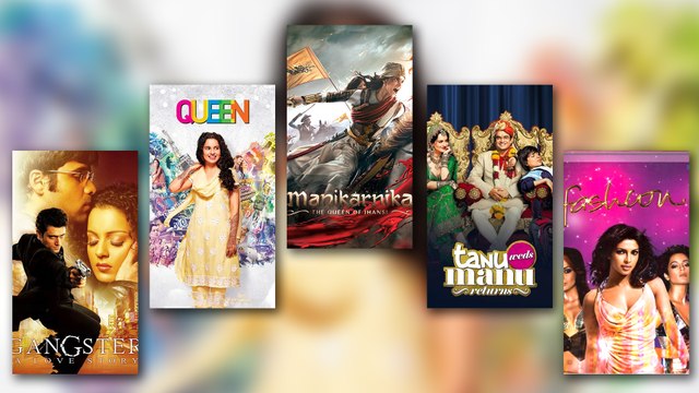 कंगना रनौत की यह 5 बेहतरीन फिल्मों ने उन्हें दिलाया 'क्वीन' का खिताब,बन गई फैंस की पहली पसंद